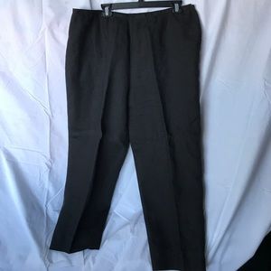 Linen Black Dress Pants